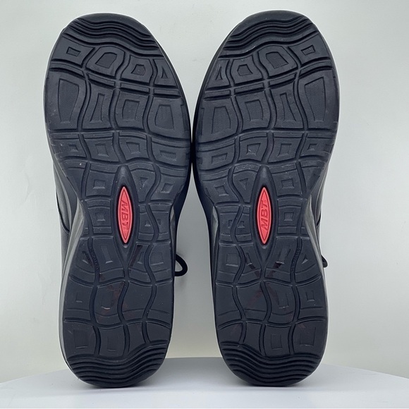 MBT Kampala Casual Oxford Rocker Comfort Walking Shoe Black Leather 8 EU38 New - Picture 5 of 15